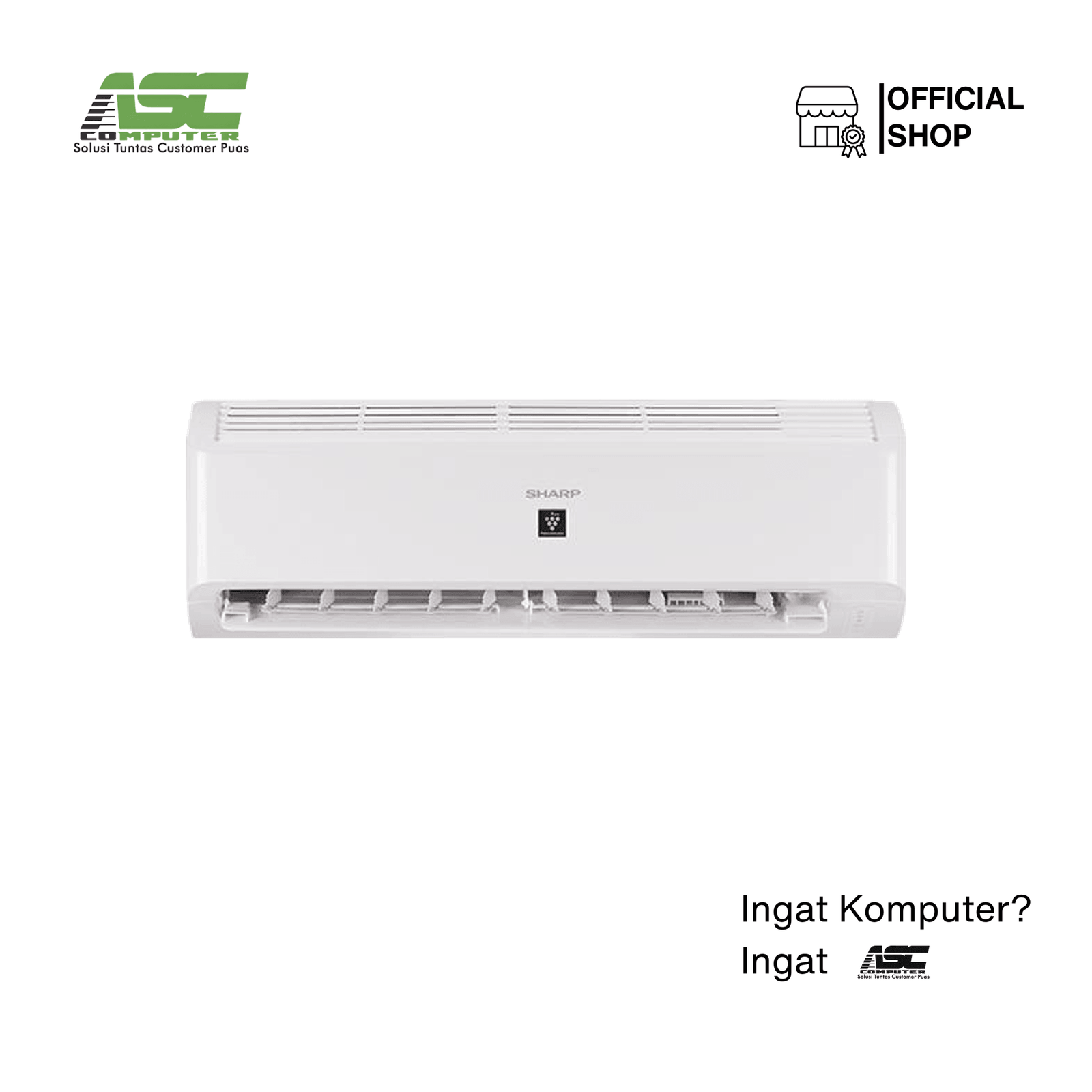 AC Split SHARP AH-AP9BMY2 Standard Plasmacluster 1 PK