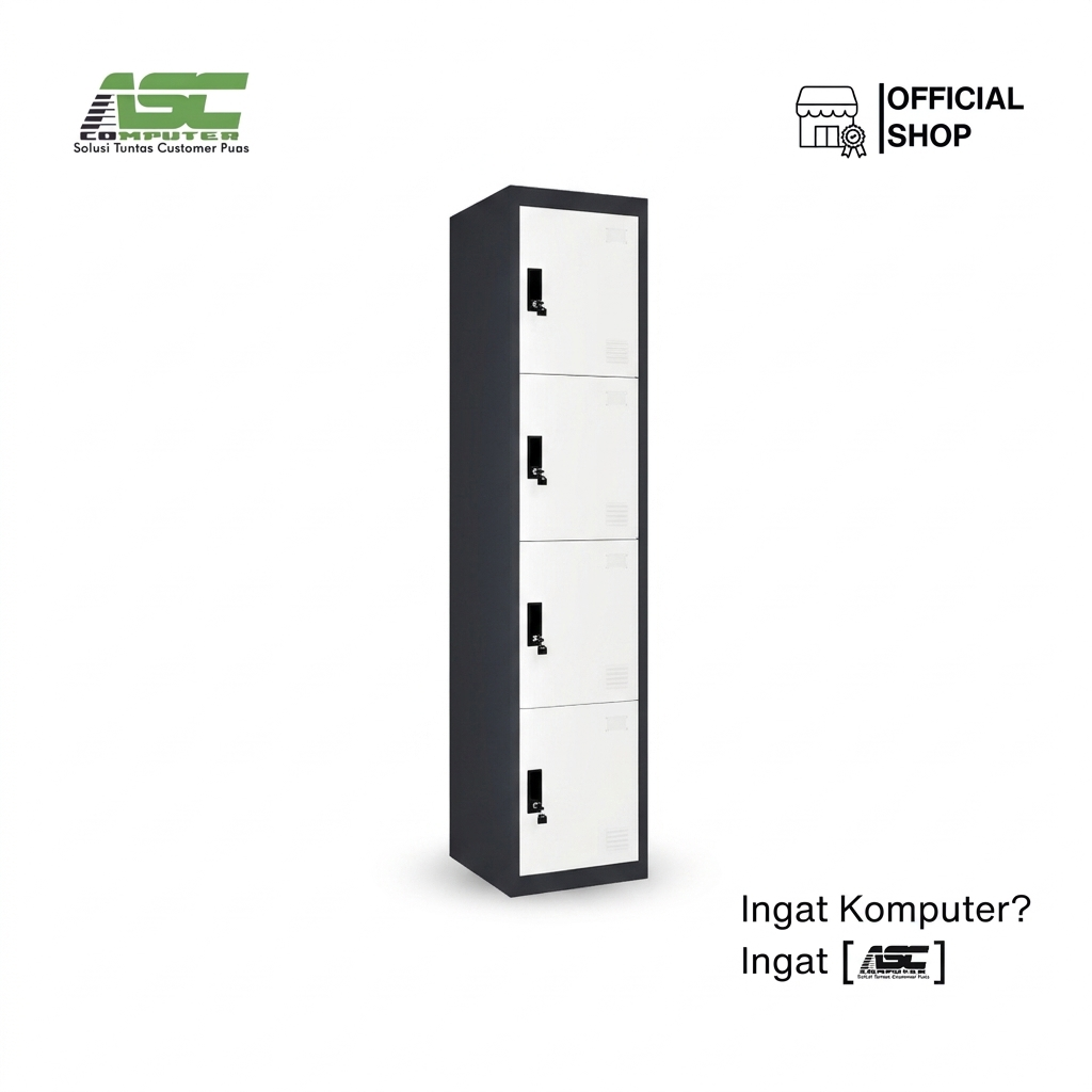 Lemari Locker Kantor Aktiv Forte LK 404 B