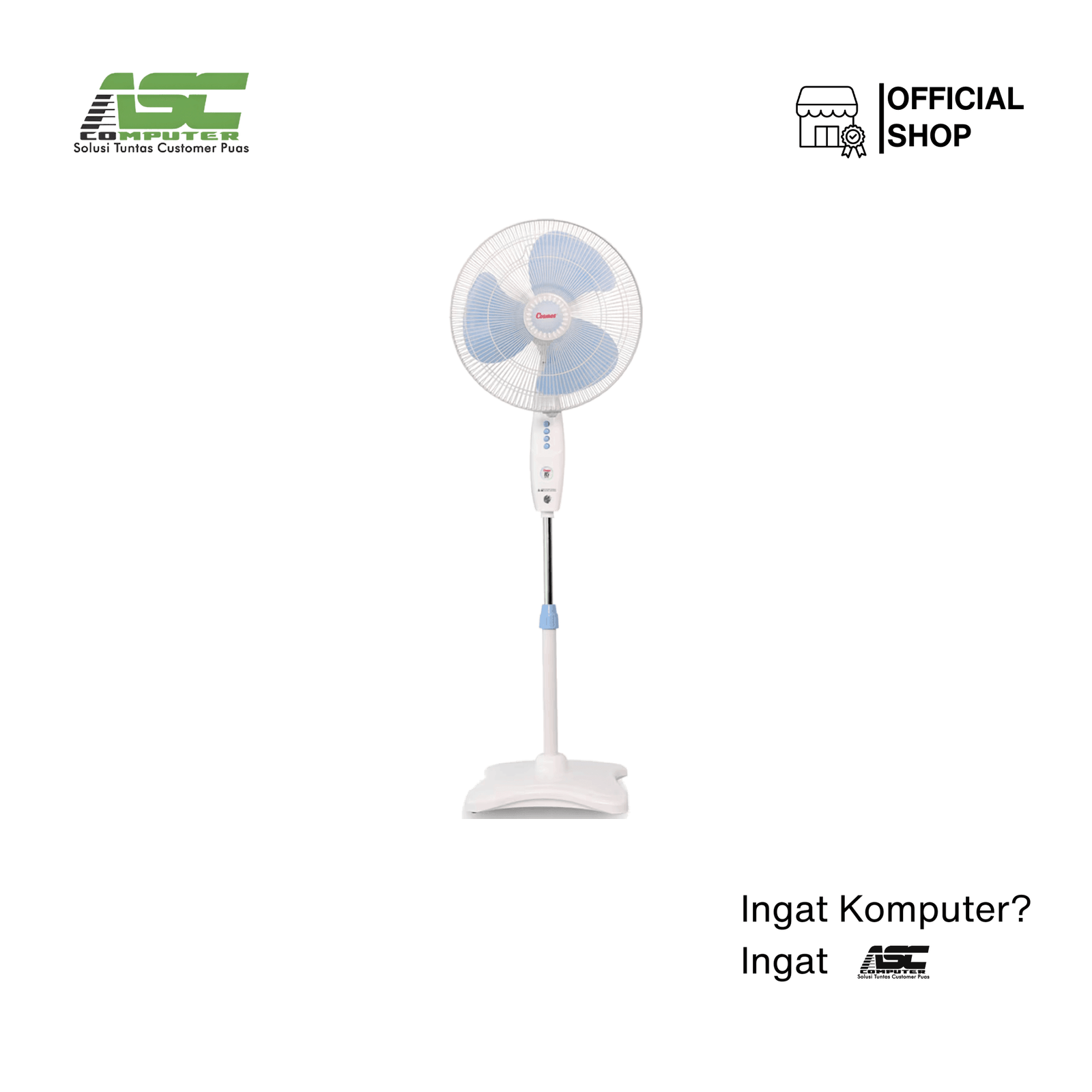 Kipas Angin Berdiri COSMOS 16-SKM Stand Fan 16 Inch