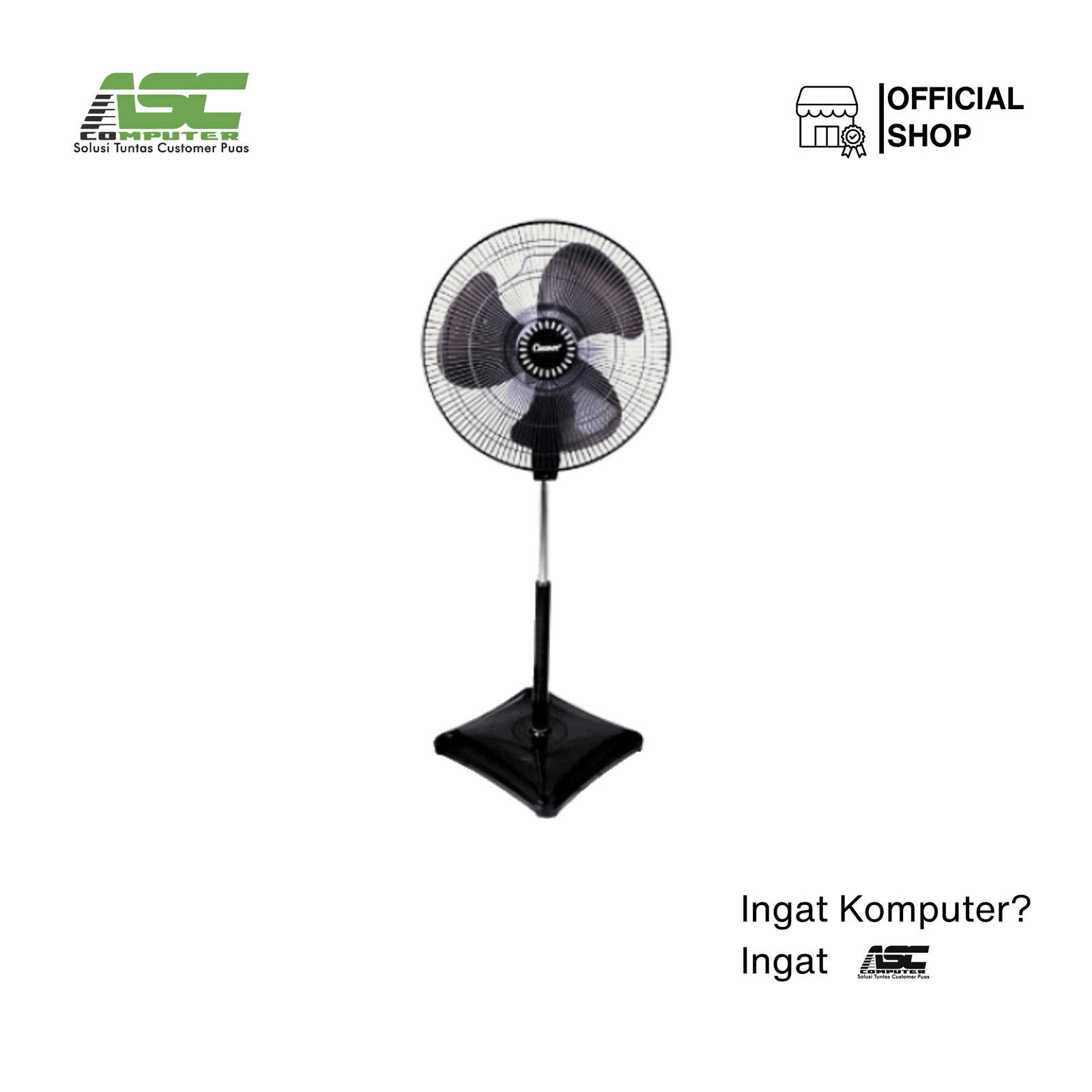 Kipas Angin Berdiri / Stand Fan Cosmos 16-SDB 16 Inch