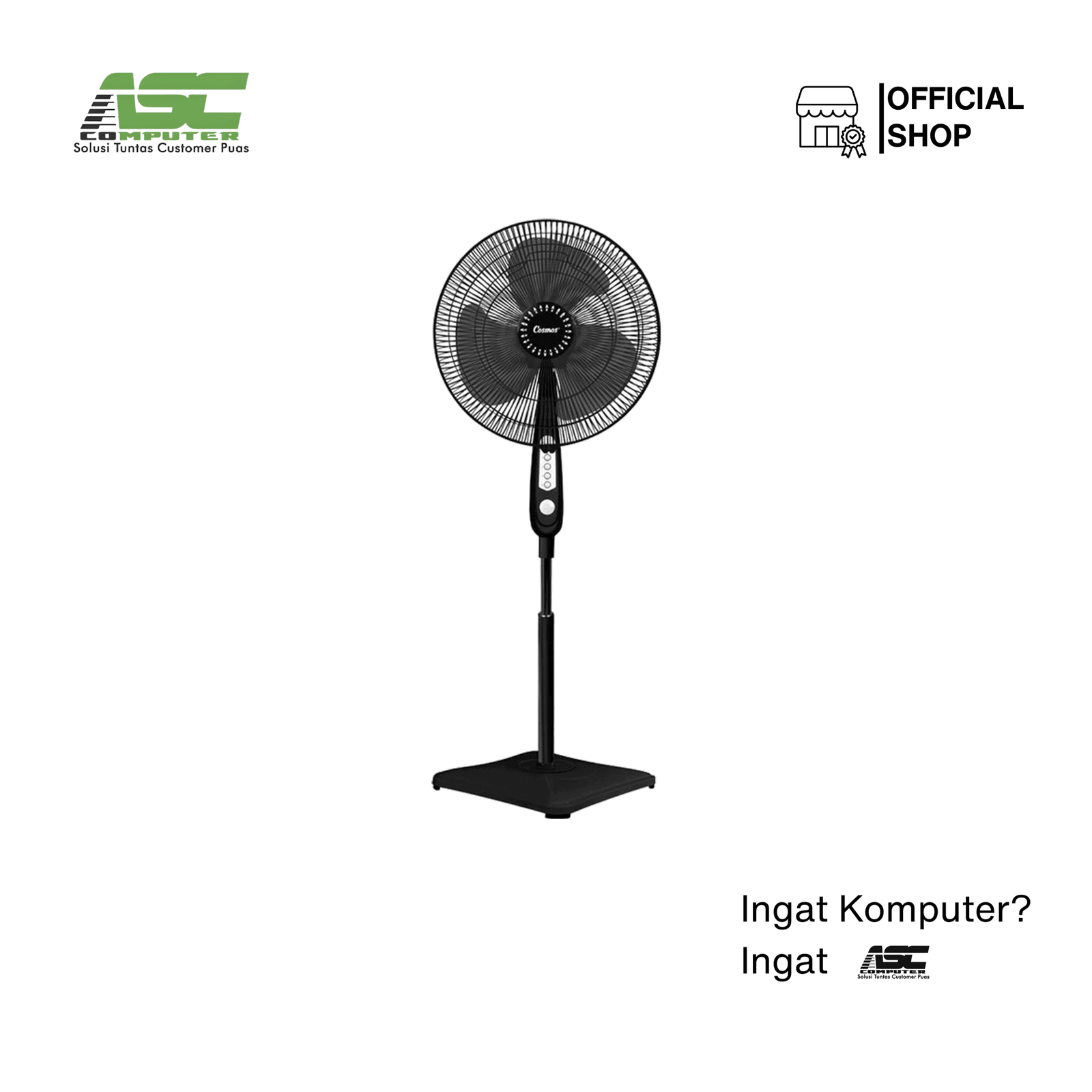 Kipas Angin Berdiri Cosmos 16-SAE Stand Fan 16 Inci