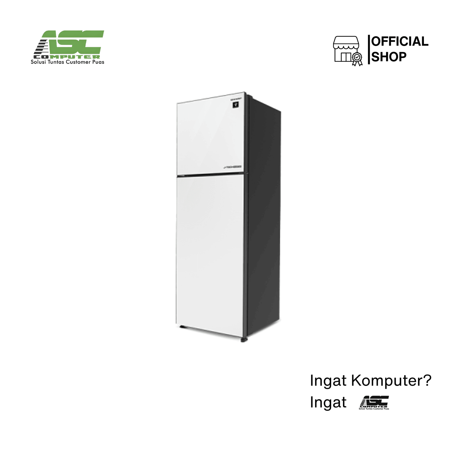 Kulkas 2 Pintu Sharp Big SJ-426GI-GW