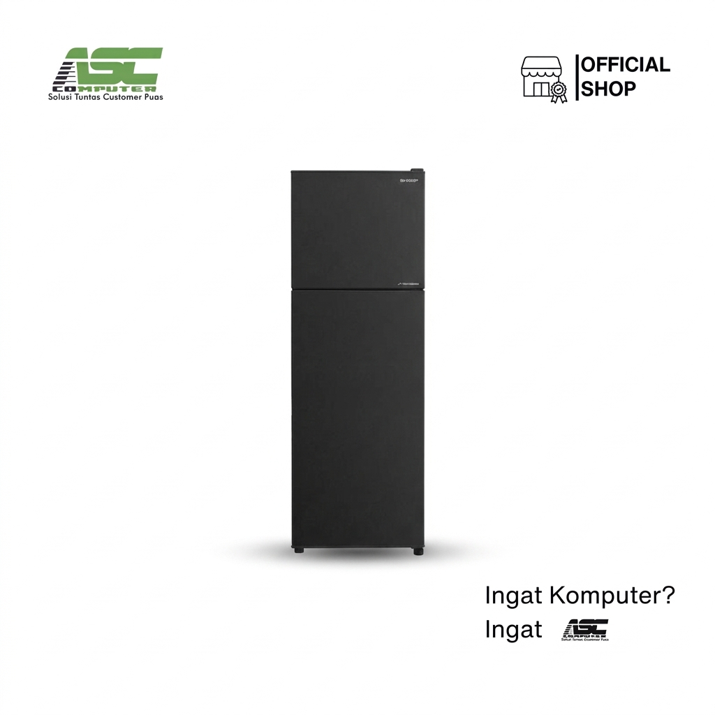 Kulkas 2 Pintu Small SHARP SJ-326SI-GK