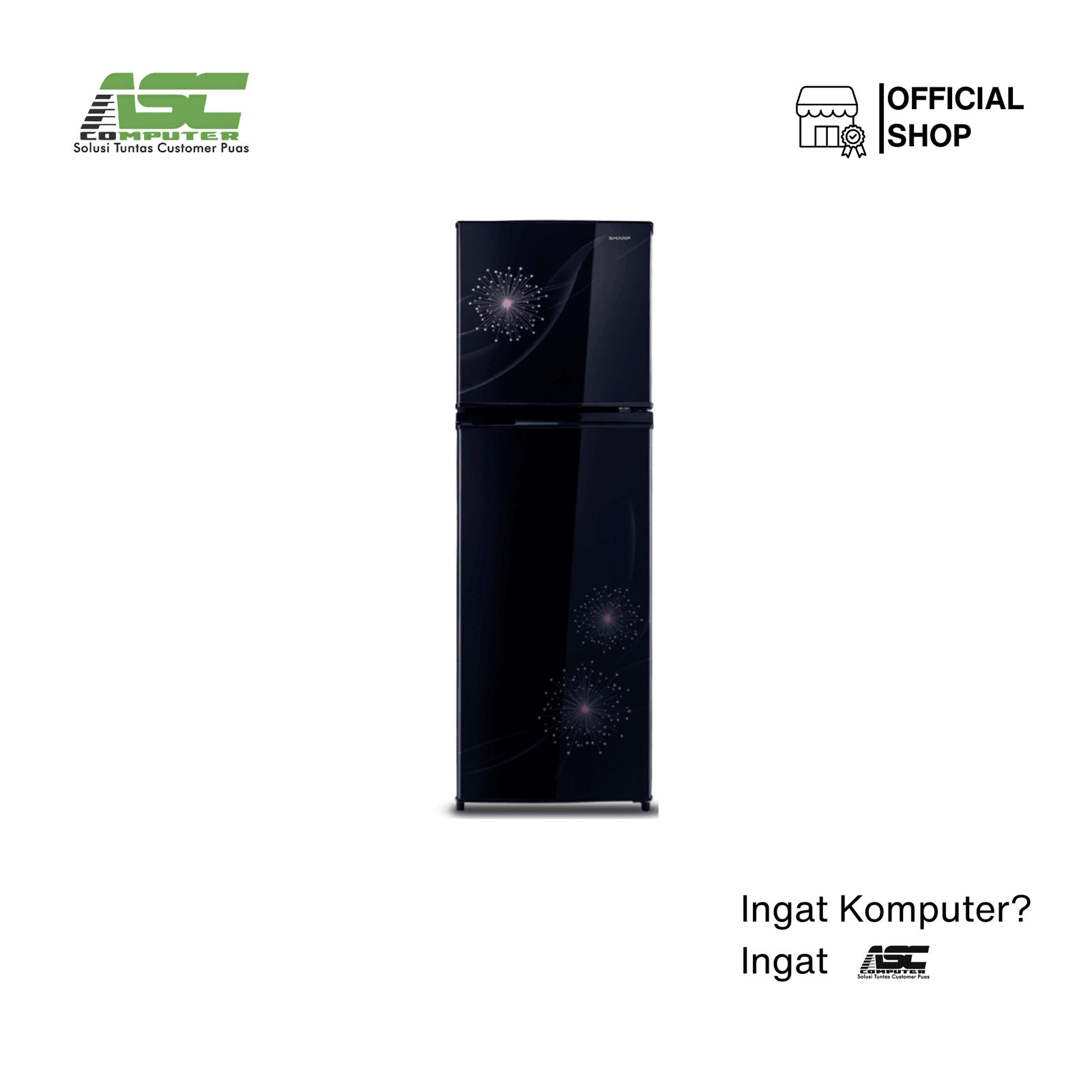 Kulkas 2 Pintu Small SHARP SJ-317MG-DP