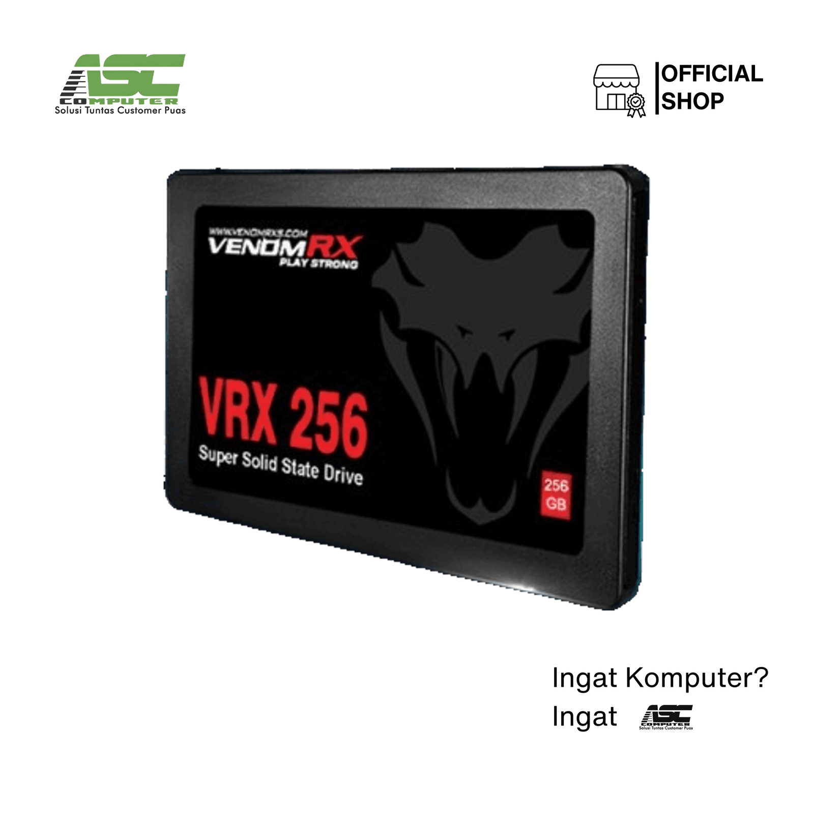 SSD VenomRX SATA III 2.5 Inch 256GB