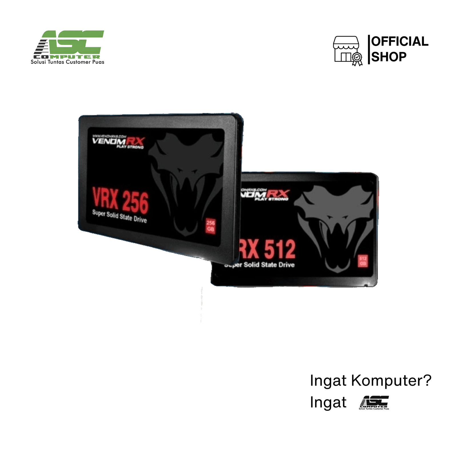 SSD VenomRX SATA 2.5 Inch 512GB