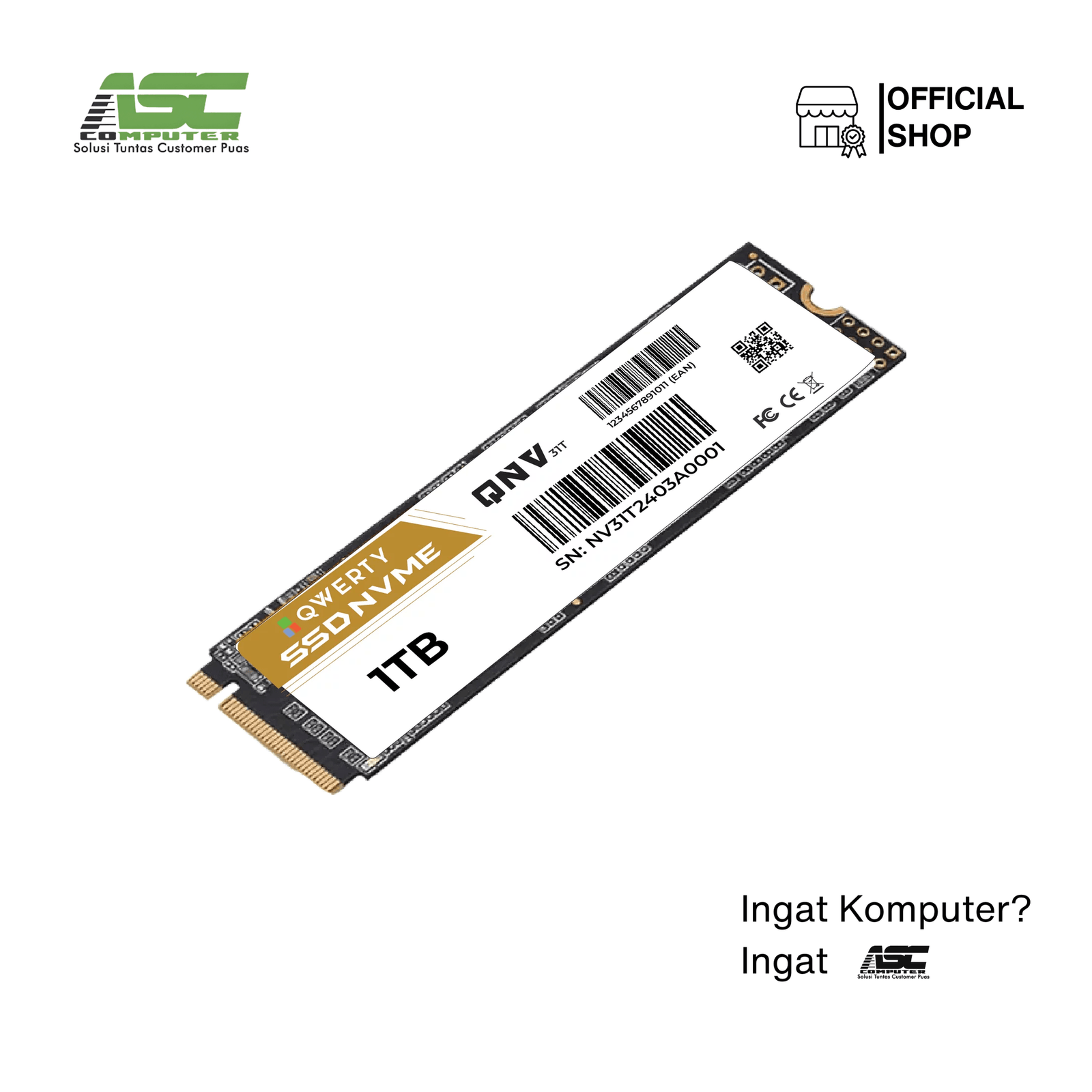 SSD Qwerty 1TB M.2 NVMe